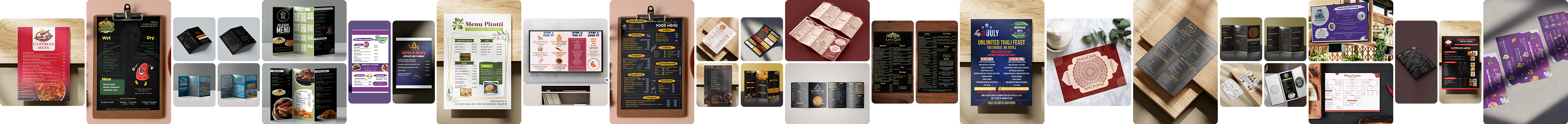 Menu Design Banner Image