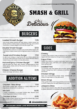 Image For custome menu order slider